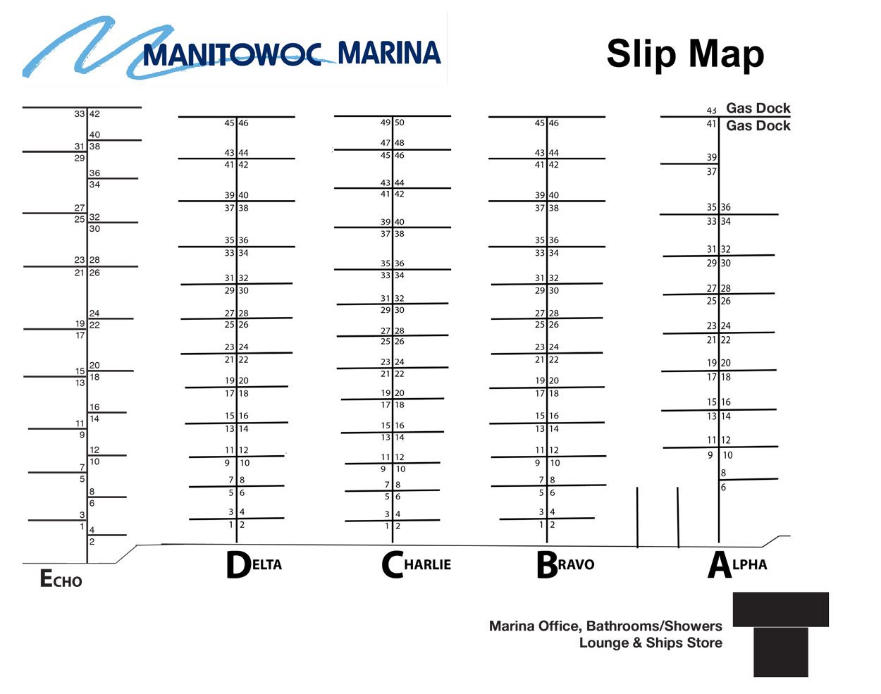 dockage map